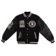 Black Fives Basketball Varsity Jacket