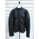 Black Label Society BLS Black Leather Biker Jacket