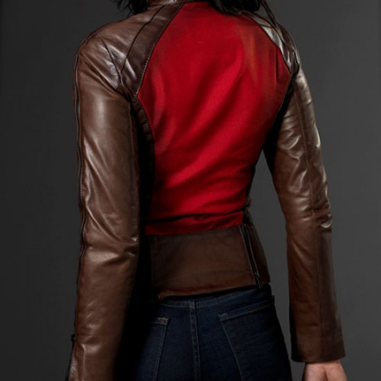 Blade Jessica Biel Trinity Abigail Leather Jacket