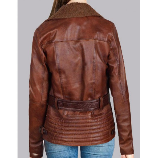 Blingsoul Women Leather Jacket