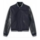 Blouson Copper A.P.C. Varsity Blue and Black Jacket