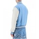 Blue and White Varsity Jacket