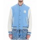 Blue and White Varsity Jacket