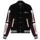 Bones Amiri Corduroy Black Varsity Jacket