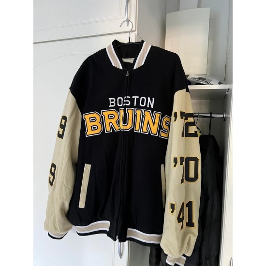 Boston Bruins Stanley Cup Champions Varsity Jacket