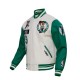 Boston Celtics Retro Classic Rib Wool Varsity Jacket