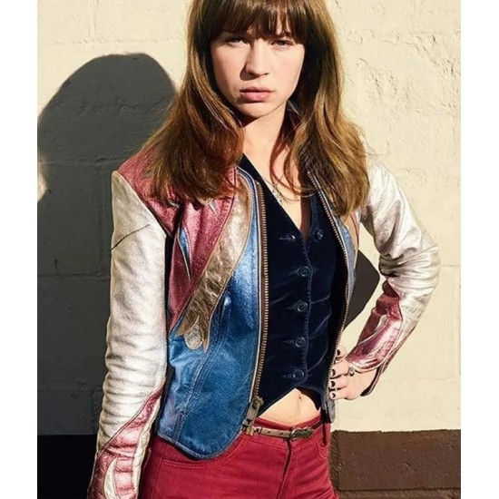 Britt Robertson Girlboss Leather Jacket