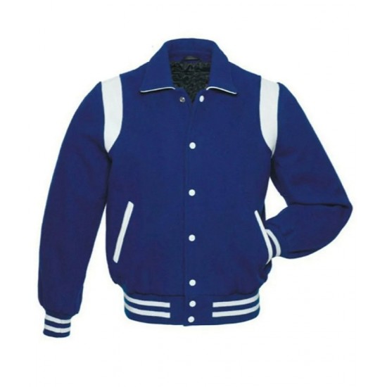 Byron Collar Baseball Varsity Jacket