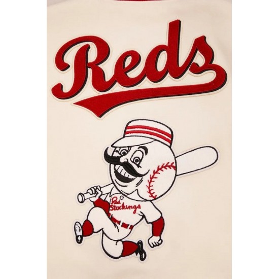 Cincinnati Reds Retro Classic Wool Varsity Jacket