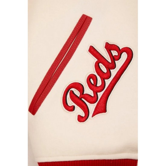 Cincinnati Reds Retro Classic Wool Varsity Jacket