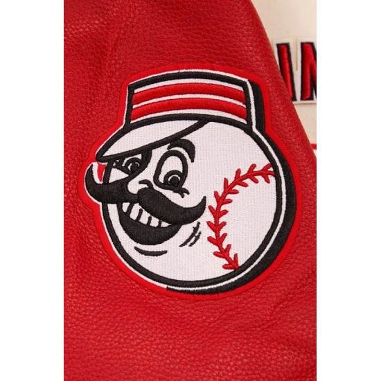 Cincinnati Reds Retro Classic Wool Varsity Jacket