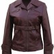 Captain America The First Avenger Peggy Carter Brown Leather Jacket