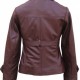 Captain America The First Avenger Peggy Carter Brown Leather Jacket