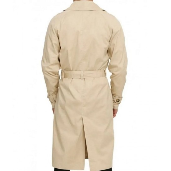 Castiel Supernatural Beige Trench Coat