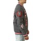 Cherub Rock Rebel Minds Gray Varsity Jacket