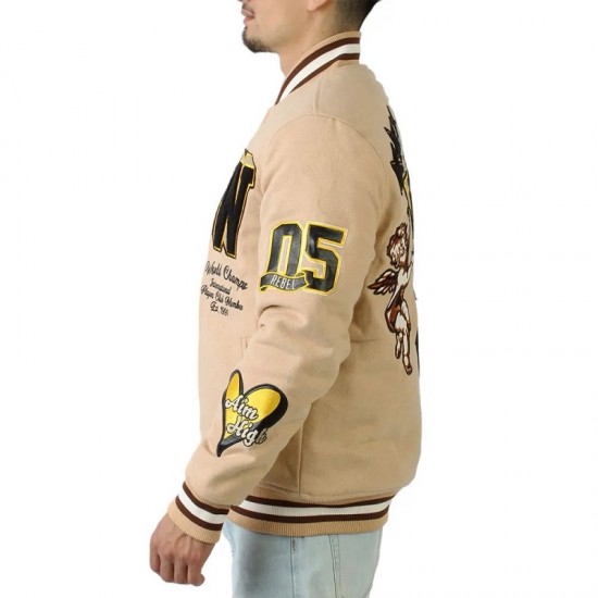 Cherub Rock Rebel Minds Varsity Jacket