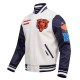 Chicago Bears Retro Classic Rib Varsity Jacket