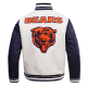 Chicago Bears Retro Classic Rib Varsity Jacket