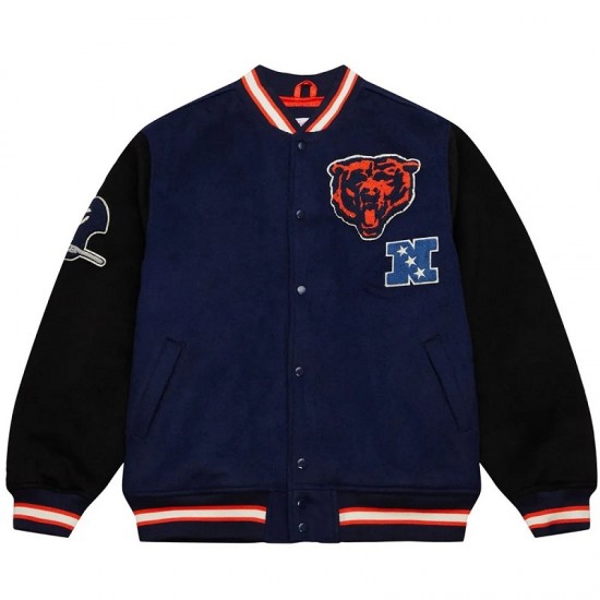 Chicago Bears Team Legacy Varsity Jacket