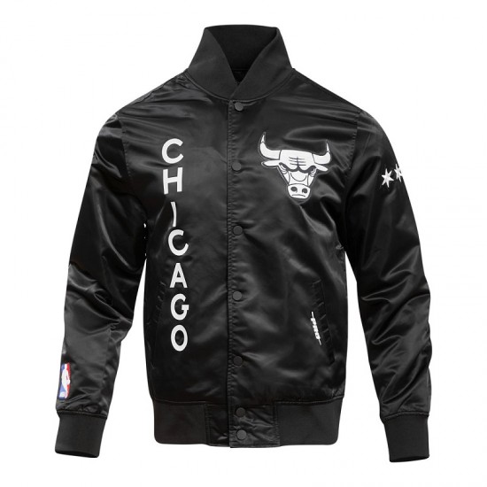 Chicago Bulls City Edition Satin Jacket