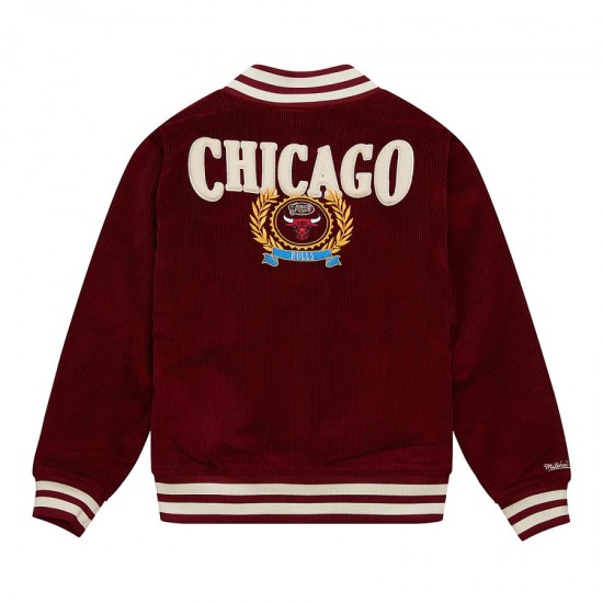 Chicago Bulls Mitchell and Ness Collegiate Varsity Jacket