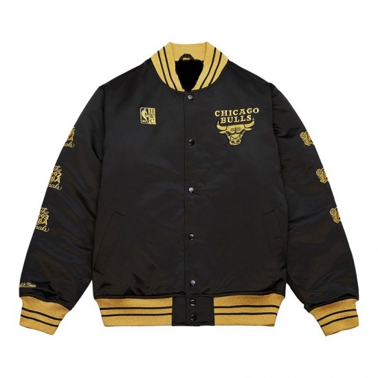 Chicago Bulls Mitchell and Ness MVP Varsity Jacket