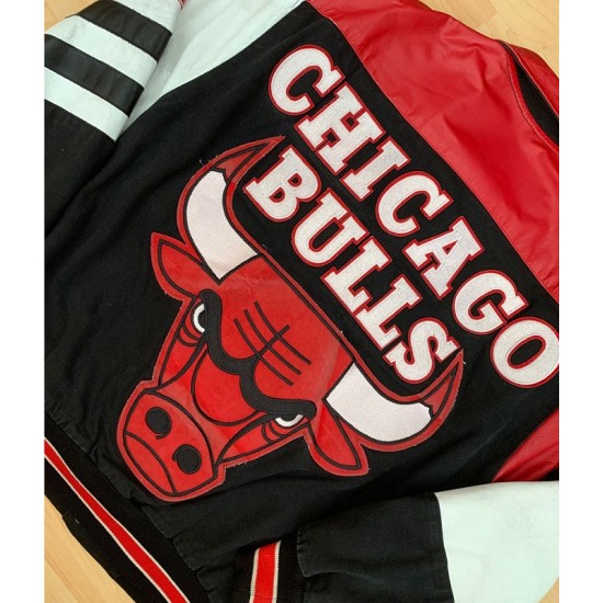 Chicago Bulls NBA 90’s Varsity Jacket