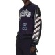 Chicago Bulls Off-White Purple Varsity Jacket