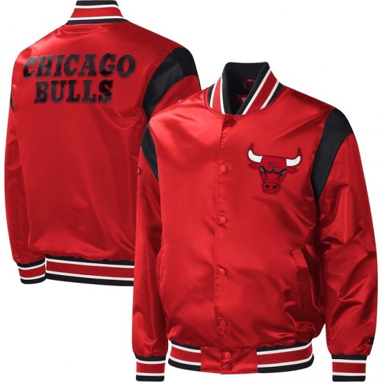 Chicago Bulls Starter Force Play Satin Jacket