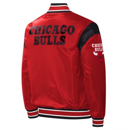 Chicago Bulls Starter Force Play Satin Jacket