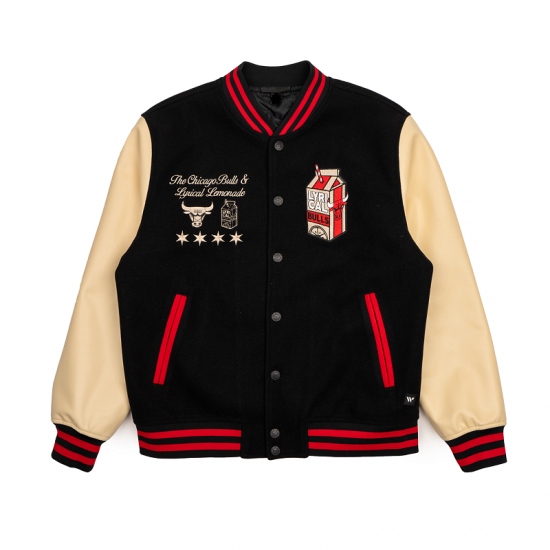 Chicago Bulls x Lyrical Lemonade Varsity Letterman Jacket