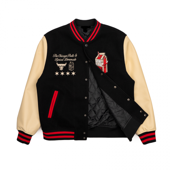 Chicago Bulls x Lyrical Lemonade Varsity Letterman Jacket