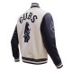 Chicago Cubs Retro Classic Navy Blue Wool Varsity Jacket