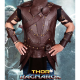 Chris Hemsworth Thor Ragnarok Brown Leather Vest With Removable Belts