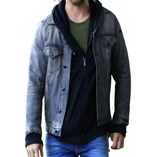 Chris Hemsworth Thor Ragnarok Denim Jacket