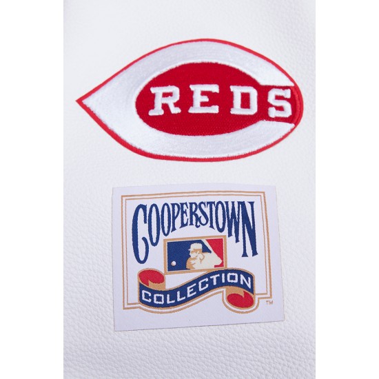 Cincinnati Reds Retro Classic Red Wool Varsity Jacket