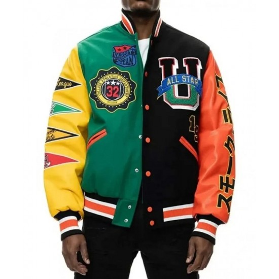 College Athletic Department Varsity Jacket