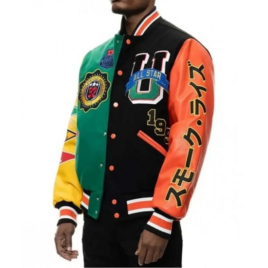 College Athletic Department Varsity Jacket