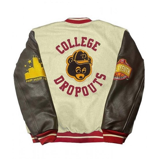 College Dropouts Hip Hop is Back Letterman Jacket