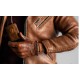 Colt Vahn Deathloop Brown Leather Jacket Costume