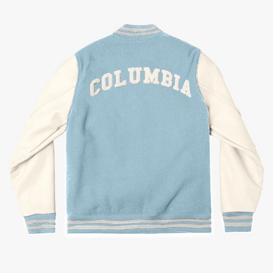 Columbia University Light Blue Varsity Jacket