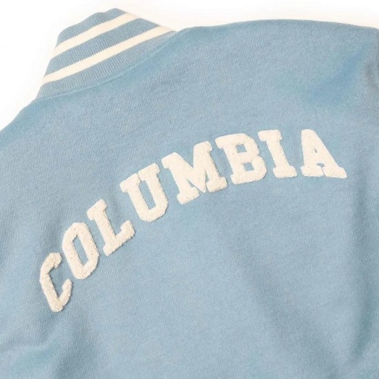 Columbia University Light Blue Varsity Jacket