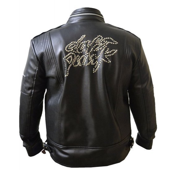 New Mens Daft Punk Leather Jacket Electroma Hero Robot Rivet