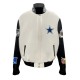 Dallas CowBoys White Varsity Jacket