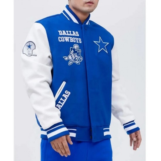 Dallas Cowboys Mash Up Varsity Jacket