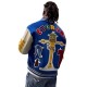 Damar Hamlin Super Bowl Blue Varsity Jacket