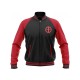 Deadpool Red and Black Varsity Jacket