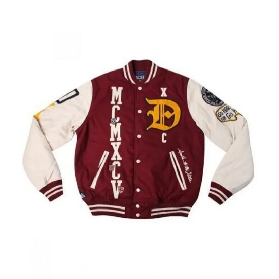 Deep Loose Cannon Letterman Jacket