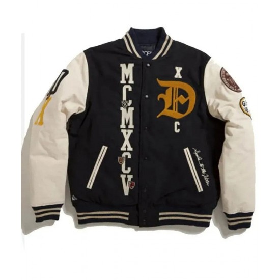 Deep Loose Cannon Letterman Jacket