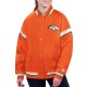 Denver Broncos Tournament Orange Varsity Jacket